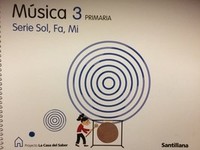 Medium musica 3  primaria serie sol fa mi la casa del saber santillana el giralibro