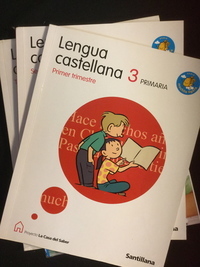 Medium lengua 3  primaria la casa del saber trimestres el giralibro