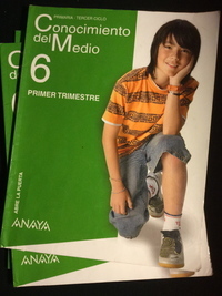 Medium conocimiento del medio 6  primaria abre la puerta cantabria anaya el giralibro