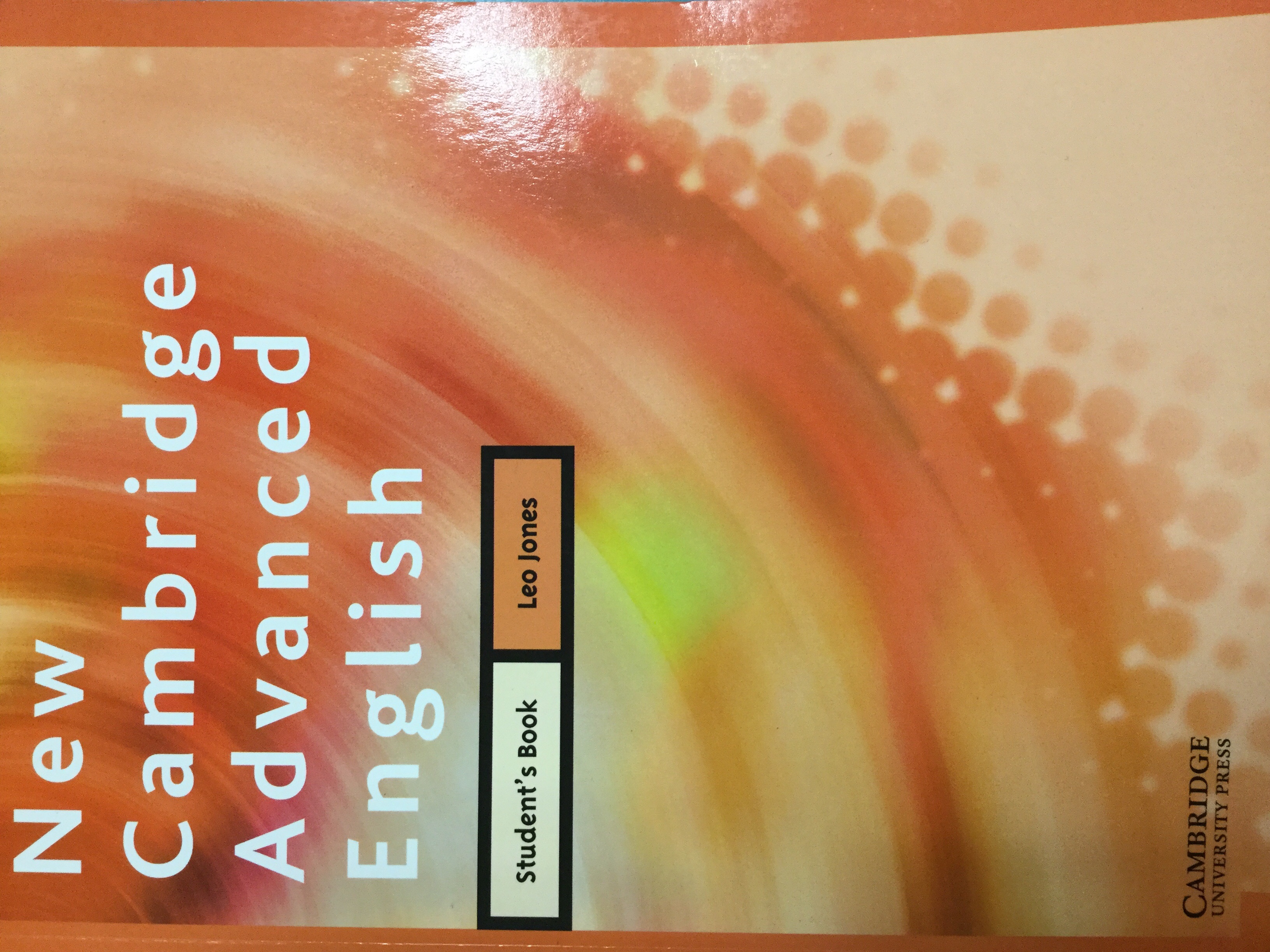 New Cambridge Advanced English, student's book - El Giralibro