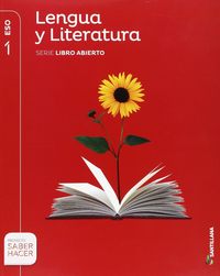 Medium 8431300986565  9788468088174 lengua y literatura 1 libro abierto el giralibro